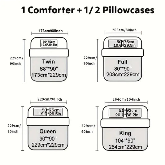【Deals For You Days】2/3pcs Quilt Set Bedspread Beige Soft Lightweight Microfiber Anti-allergy Machine Washable Modern Simplicity Coin Pattern