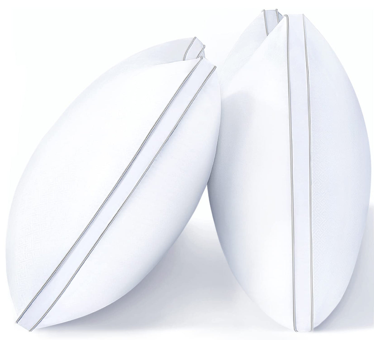 viewstar Pillows Queen Size Set of 2, Firm Support Bedding, White