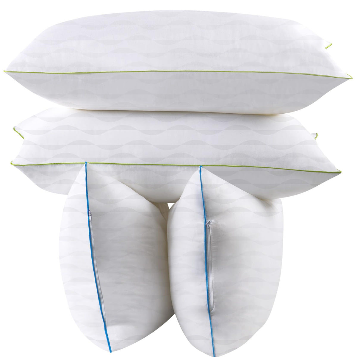 Bed Pillows King Size Set of 2,for Sleeping,Down Alternative Fill