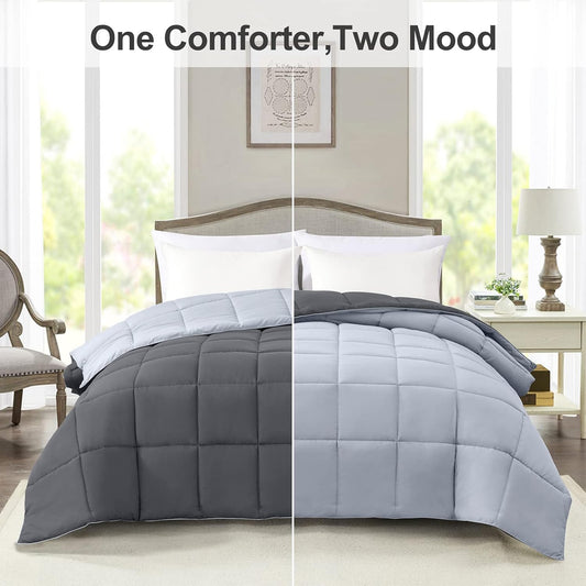 Homelike Moment Comforters Queen Size - Bed Duvet Insert Lightweight