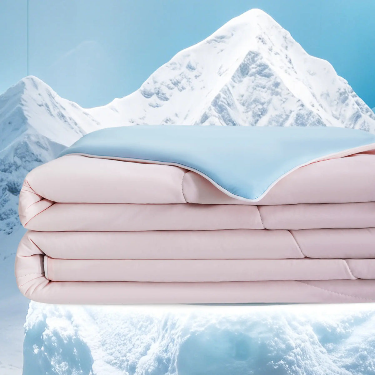 Hsecoyay Cooling Comforter, Silky Cool to the Touch Summer Quilt, Lightweight Breathable Bedding for Hot Sleepers, Soft All Season Design