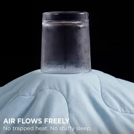 Summer Cooling Air-Conditioning Quilt - Cool, Comfortable, Lightweight, Breathable for Hot Sleepers - Suitable for Beds, Sofas - 2 Sizes Available