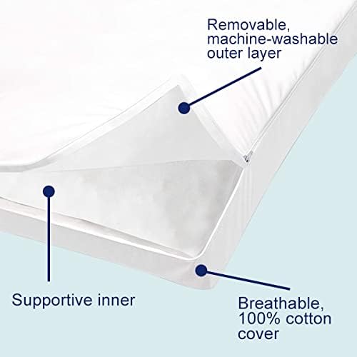 ACCURATEX Pillows King Size Set of 2, Adjustable Hybrid Pillow 2 Pack
