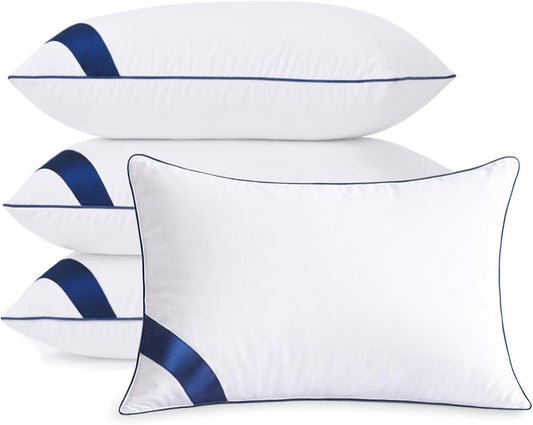 Meoflaw Bed Pillows Standard Size Set of 4, Luxury Hotel Pillows