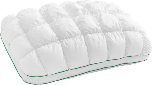 YOUR MOON Fluffy Support Bed Pillow Queen Size, Super Soft Premium Down-Alternative Filling for Sleeping, Luxury Hotel Quality Bed Pillows for Side Sleeper (White)