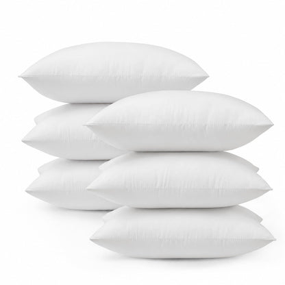 MIULEE 18x18 Throw Pillows Inserts 2 Pack, Decorative Pillows for Couch Bed