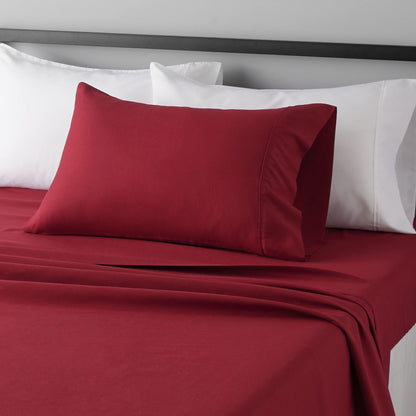 Amazon Basics Lightweight Super Soft Easy Care Wrinkle Free Microfiber 3 Piece Bed Sheet Set with 14-Inch Deep Pockets, Twin, Navy Blue, Solid, Kids, Men & Women Bedding