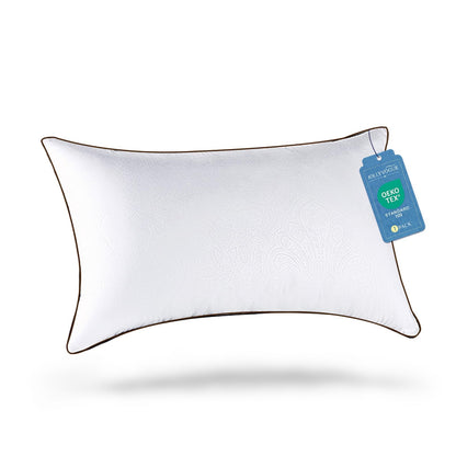 JOLLYVOGUE King Size Pillows Set of 4, Cooling and Firm King Pillows with Oeko-Tex Certified Down Alternative Filling for Side, Back, and Stomach Sleepers, Hotel Collection