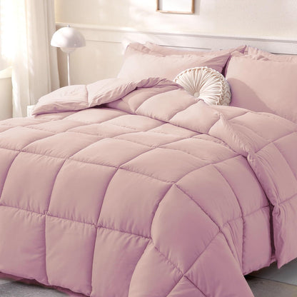 DOWNCOOL Comforters Queen Size, White Duvet Insert, Lightweight Quilt