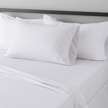 Amazon Basics Lightweight Super Soft Easy Care Wrinkle Free Microfiber 3 Piece Bed Sheet Set with 14-Inch Deep Pockets, Twin, Navy Blue, Solid, Kids, Men & Women Bedding
