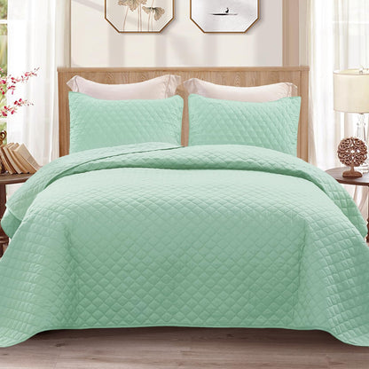 Exclusivo Mezcla Reversible Full Queen Quilt Bedding Set, Grey