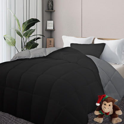 DOWNCOOL Comforters Queen Size, White Duvet Insert, Lightweight Quilt