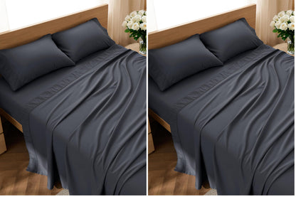 Bedsure Queen Sheet Set - 4 Pieces Soft, Breathable, Cooling Bed Sheets