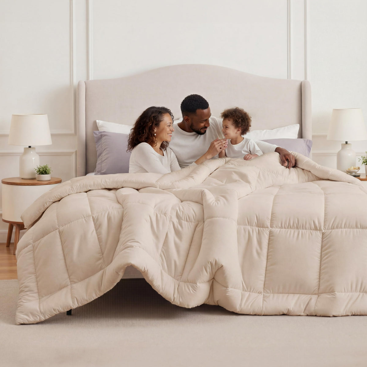 Bedsure Comforter Duvet Insert, Quilted Bedding Blanket, Oeko-TEX