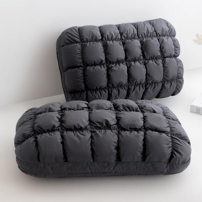 YOUR MOON Fluffy Support Bed Pillow Queen Size, Super Soft Premium Down-Alternative Filling for Sleeping, Luxury Hotel Quality Bed Pillows for Side Sleeper (White)