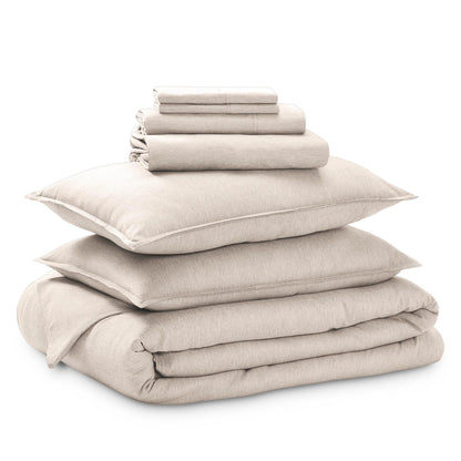 Bare Home Bed-in-A-Bag 5 Piece Set (Twin XL, Grey/Light Grey)
