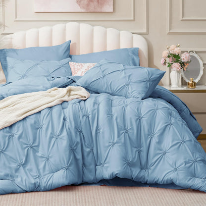 BEDELITE Pink King Comforter Set Pink,Fluffy & Soft Comforter