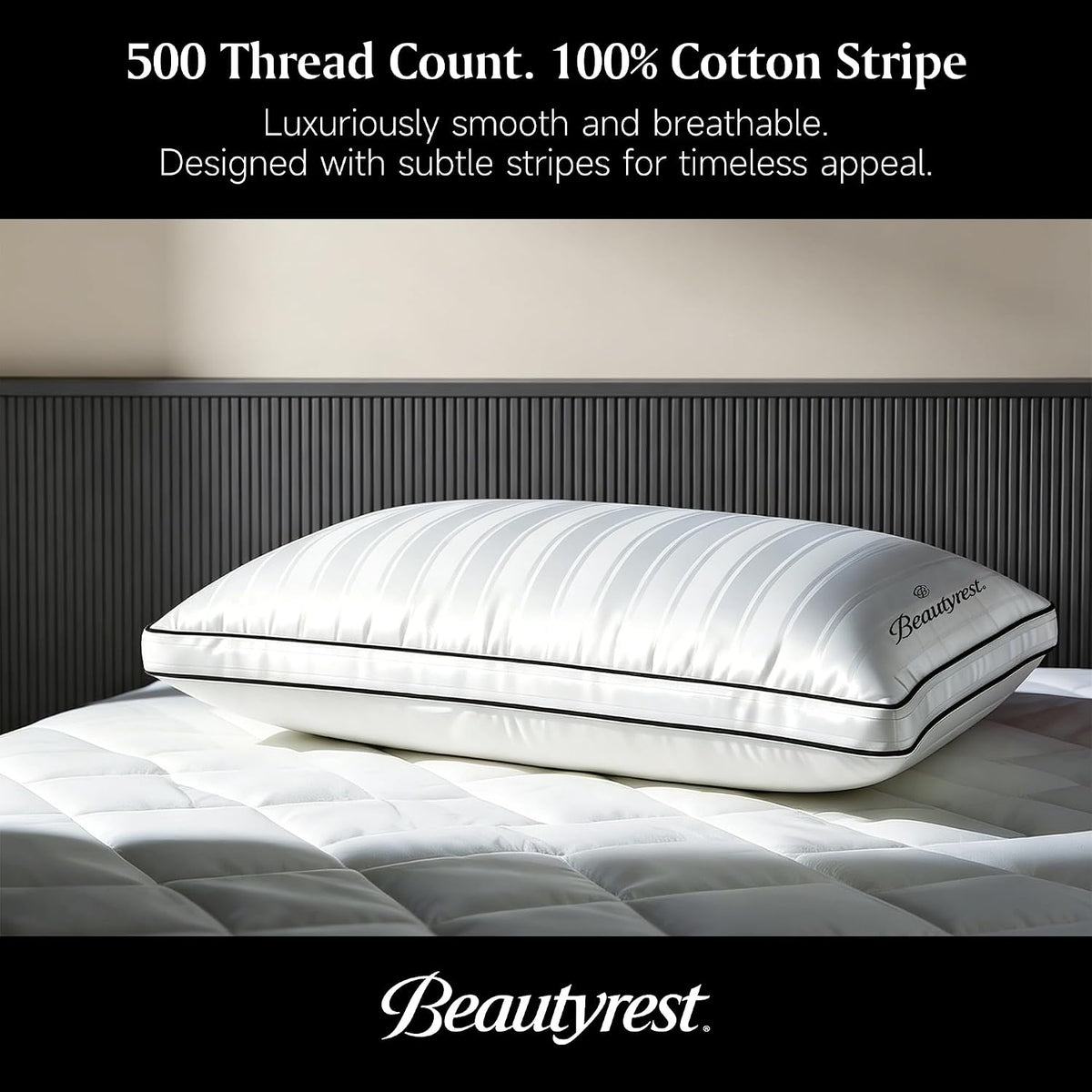 Beautyrest Hotel Collection Luxury Queen Pillows Set of 2