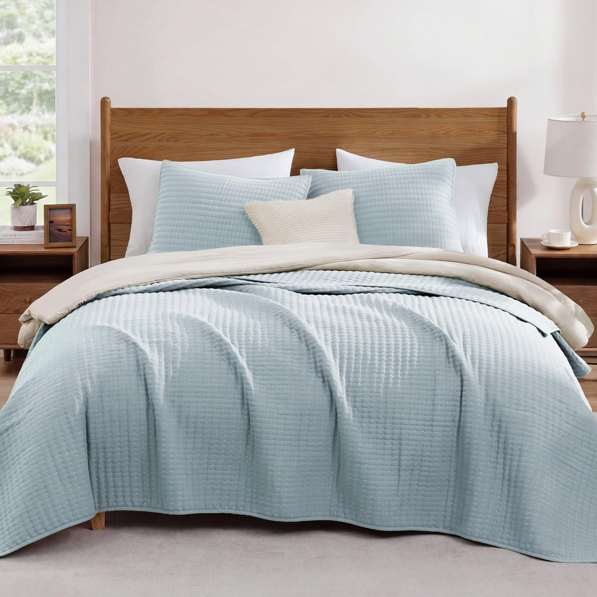 Queen Quilt-Lightweight Bedspreads Olive Green Queen Size Quilt Bedding Set
