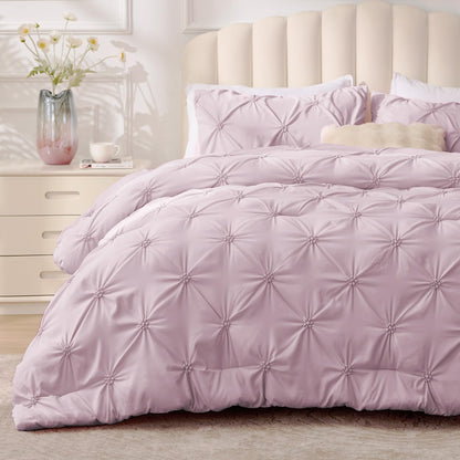 BEDELITE Pink King Comforter Set Pink,Fluffy & Soft Comforter