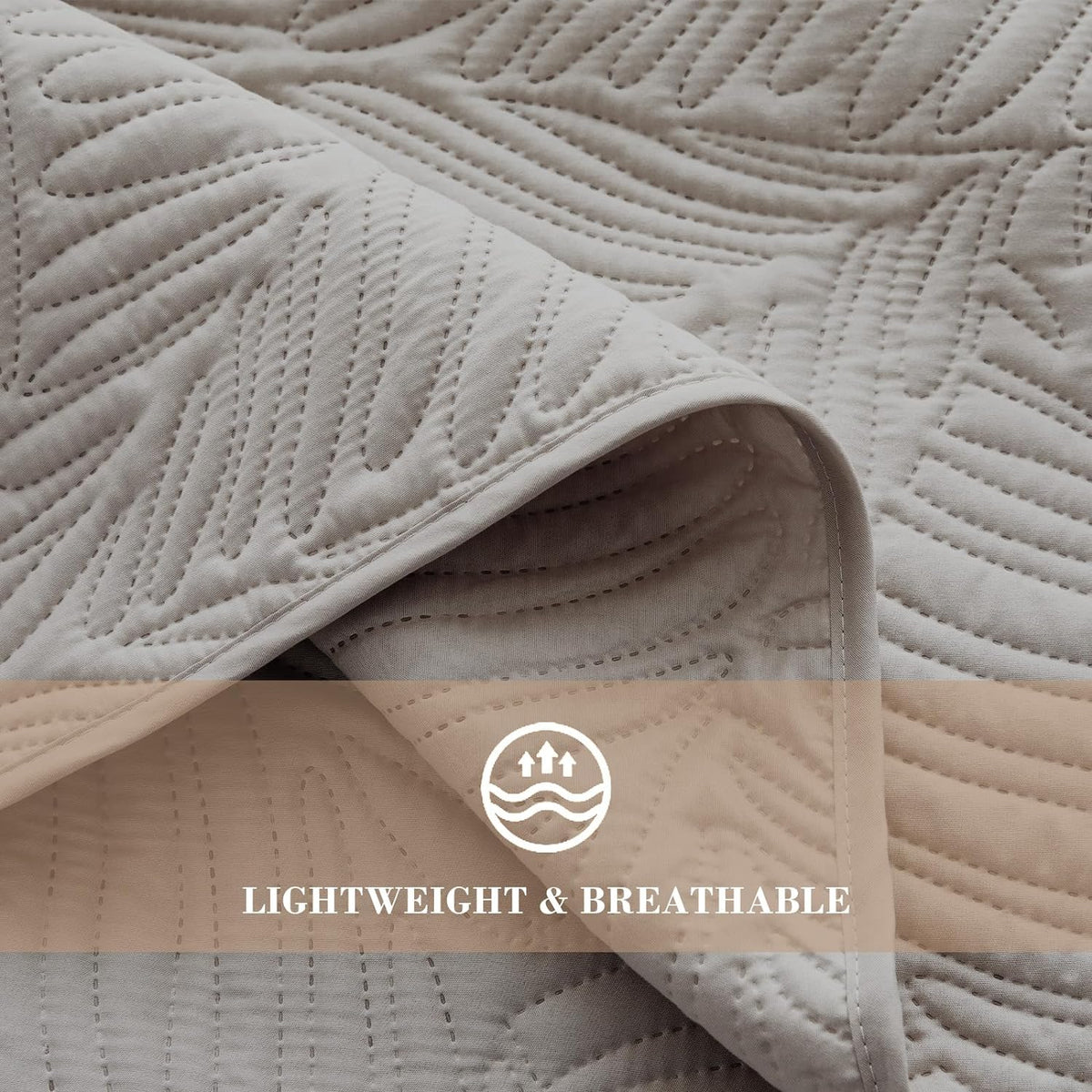 Exclusivo Mezcla Soft Lightweight Full Queen Quilt Bedding Set