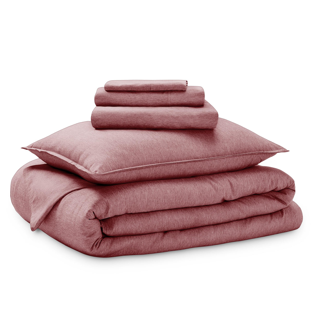 Bare Home Bed-in-A-Bag 5 Piece Set (Twin XL, Grey/Light Grey)