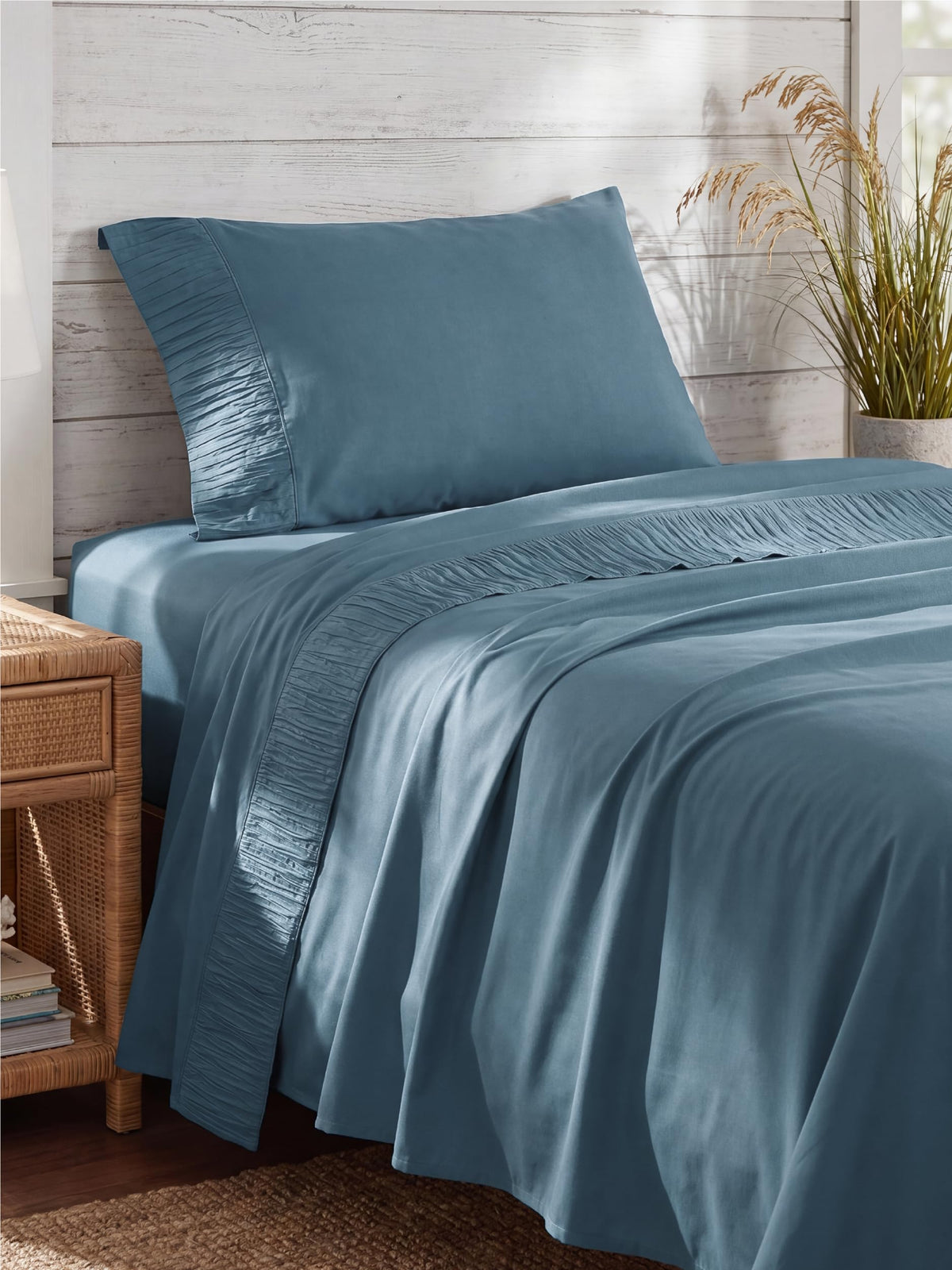 Bedsure Queen Sheet Set - 4 Pieces Soft, Breathable, Cooling Bed Sheets