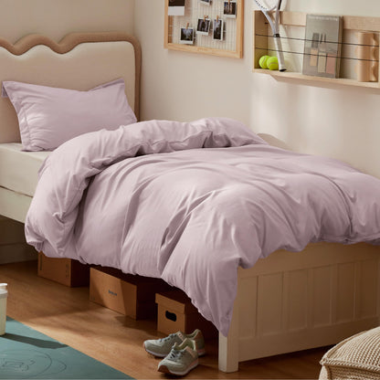 Bedsure White Duvet Cover Queen Size - Soft Double Brushed Bedding Set for Kids & Adults, Zipper Closure, 3 Pieces, Includes 1 Duvet Cover (90"x90") & 2 Pillow Shams, NO Comforter
