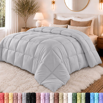 Utopia Bedding Duvet Insert, Twin Comforter 64 x 88 Inches, White