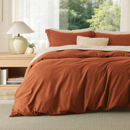 Bedsure White Duvet Cover Queen Size - Soft Double Brushed Bedding Set for Kids & Adults, Zipper Closure, 3 Pieces, Includes 1 Duvet Cover (90"x90") & 2 Pillow Shams, NO Comforter
