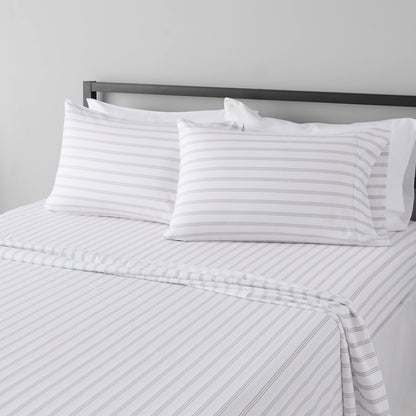 Amazon Basics Lightweight Super Soft Easy Care Wrinkle Free Microfiber 3 Piece Bed Sheet Set with 14-Inch Deep Pockets, Twin, Navy Blue, Solid, Kids, Men & Women Bedding