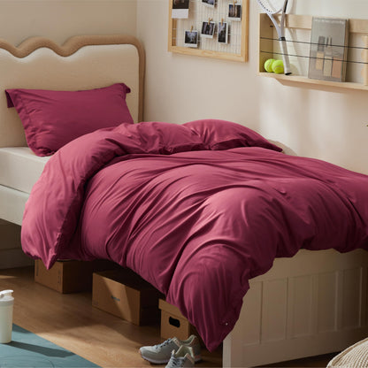 Bedsure White Duvet Cover Queen Size - Soft Double Brushed Bedding Set for Kids & Adults, Zipper Closure, 3 Pieces, Includes 1 Duvet Cover (90"x90") & 2 Pillow Shams, NO Comforter