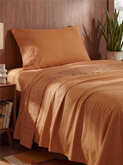 Bedsure Queen Sheet Set - 4 Pieces Soft, Breathable, Cooling Bed Sheets
