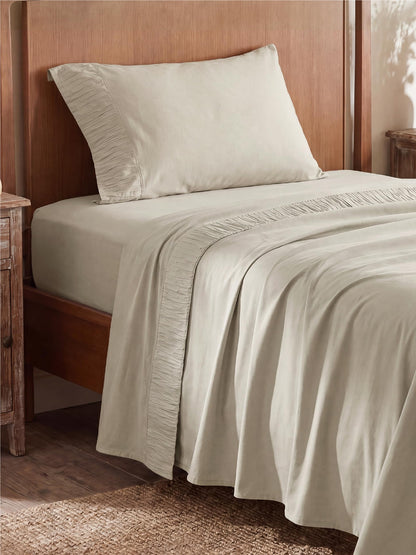 Bedsure Queen Sheet Set - 4 Pieces Soft, Breathable, Cooling Bed Sheets