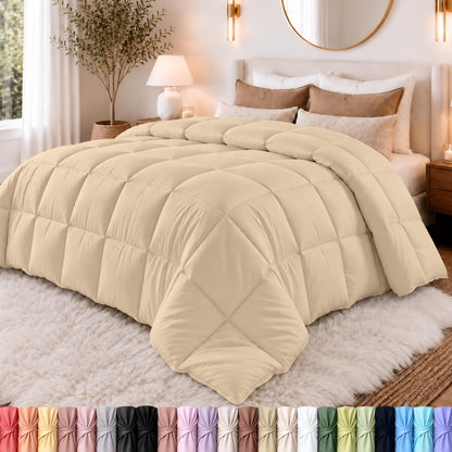 Utopia Bedding Duvet Insert, Twin Comforter 64 x 88 Inches, White
