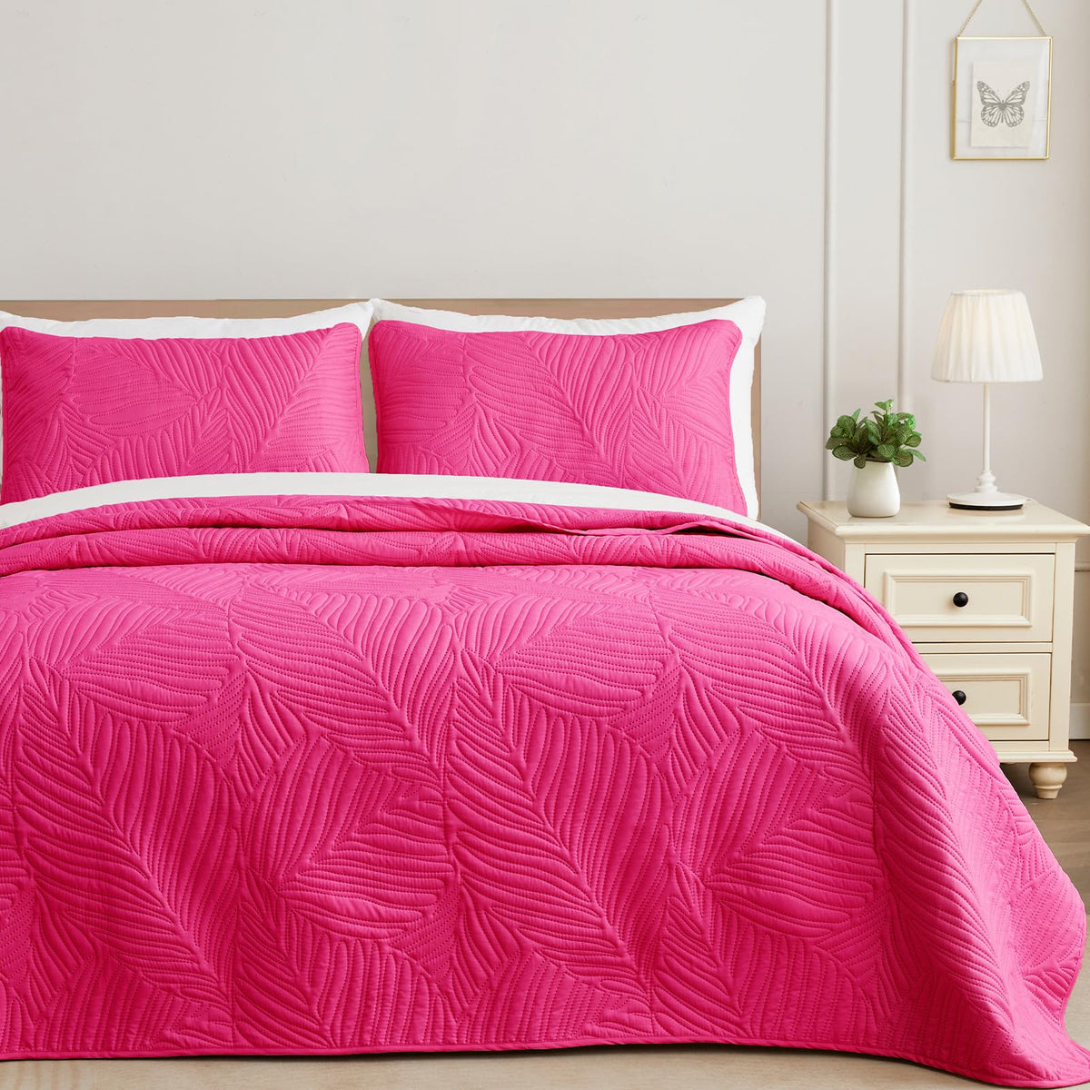 Exclusivo Mezcla Soft Lightweight Full Queen Quilt Bedding Set
