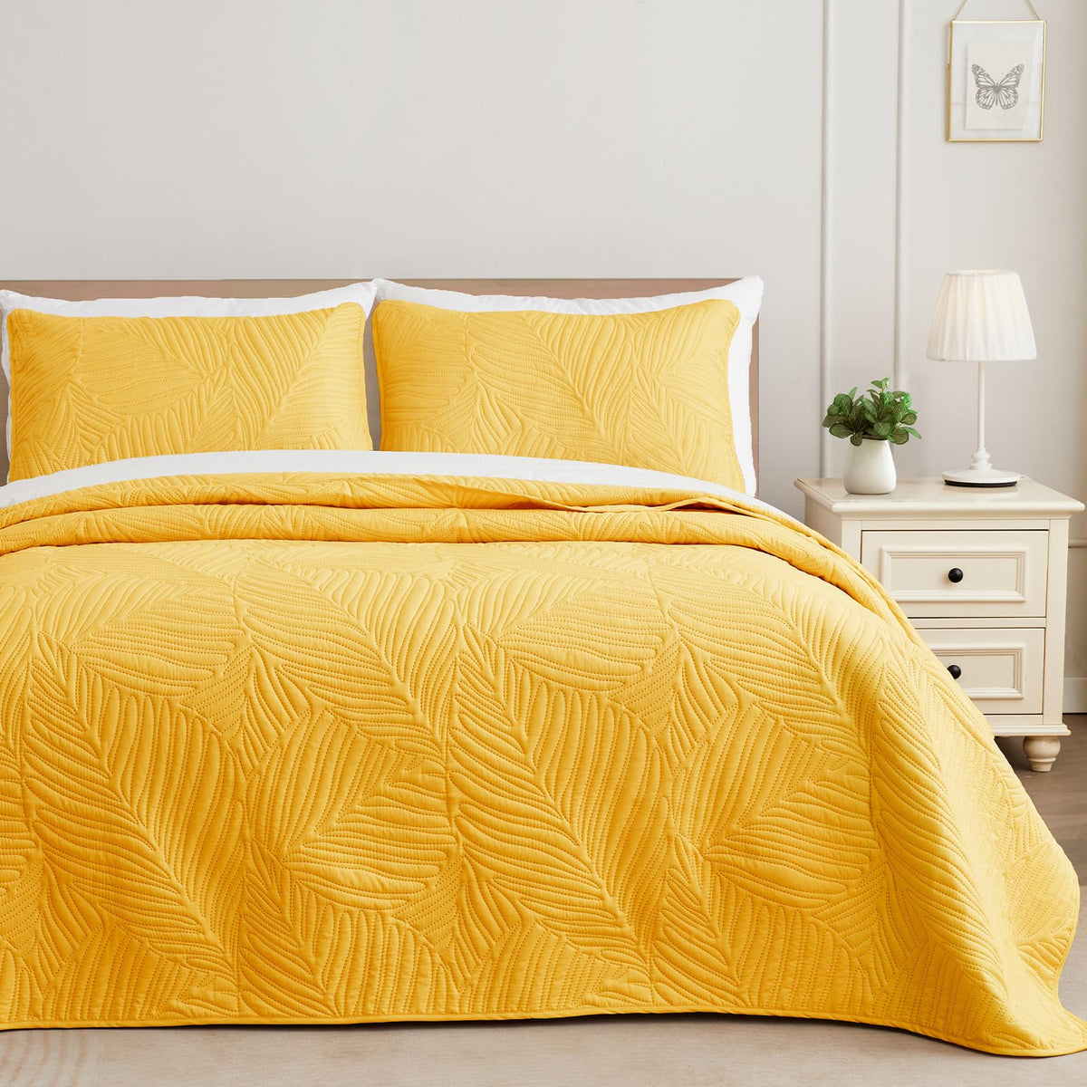 Exclusivo Mezcla Soft Lightweight Full Queen Quilt Bedding Set
