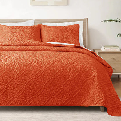 【SohoChic】Exclusivo Mezcla California King/King/Queen/Twin Size Quilt Bedding Set, Lightweight Soft Bedspreads Coverlets with 2 Pillow Shams, Modern Oversized Quilts for All Seasons